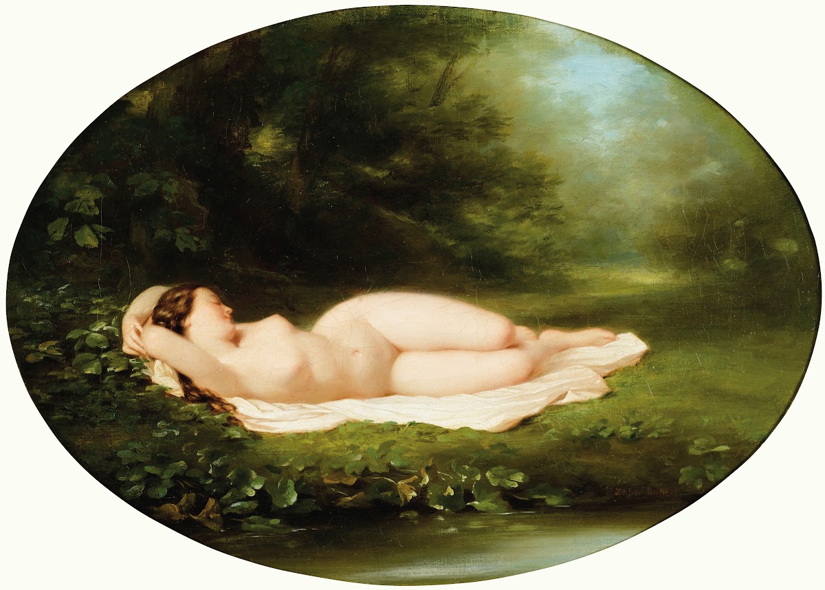 Bather Asleep