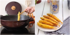 Cá mua về làm sạch ruột, rửa với nước và muối rồi để ráo. Ướp cá với chút muối và tiêu khoảng 15 phút cho thấm. Trứng gà cho ra chén, đánh ran. Sau đó lần lượt nhúng cá qua bột bắp rồi đến trứng và cuối cùng là bột chiên xù, bạn nhúng cho hết số cá nhé. Làm nóng dầu ăn trong chảo, cho cá vào chiên ngay khi dầu sôi trên lửa vừa. Cá chín vàng giòn rụm thì vớt ra cho ráo dầu là xong rồi đó.