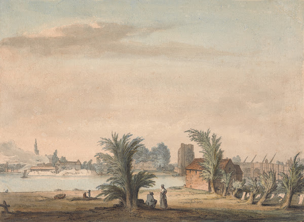 Putney Church and Bridge 1772