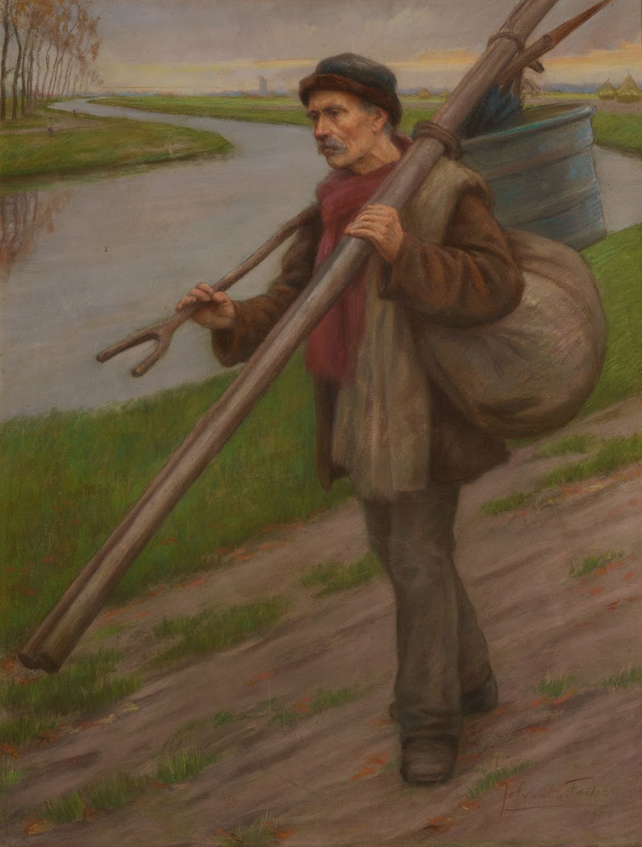 De palingvisser 1900