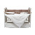 Bedding set for a baby crib 7 el Twins Fluffy Puffy Mocca beige dark