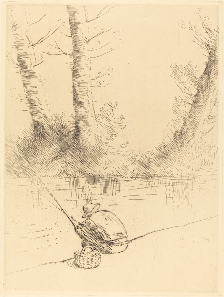 Angler Le pecheur a la ligne