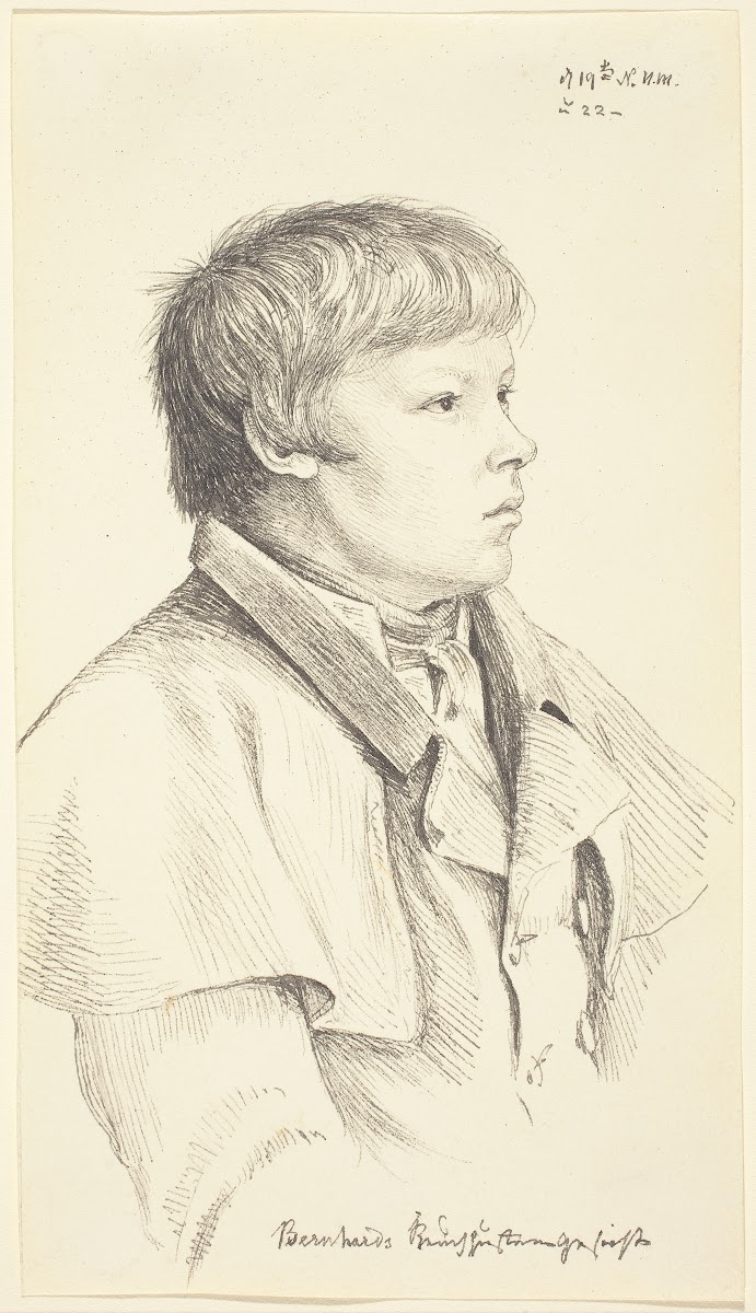 Bernhards Whooping Cough Face mid to late 1820s