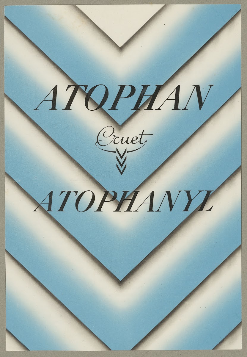 Atophan Cruet Atophanyl 1910 1950