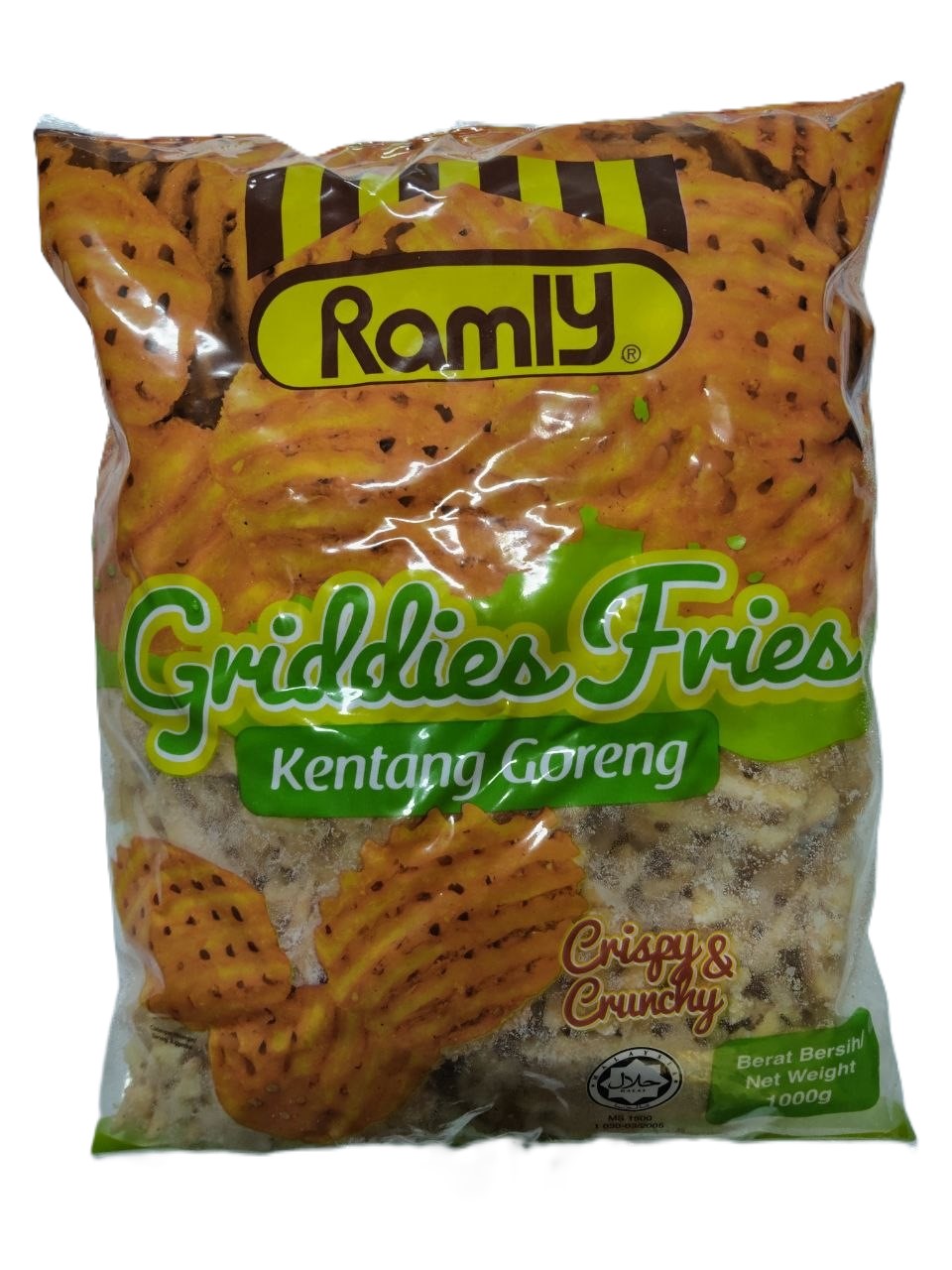 Ramly Griddies Fries 1Kg