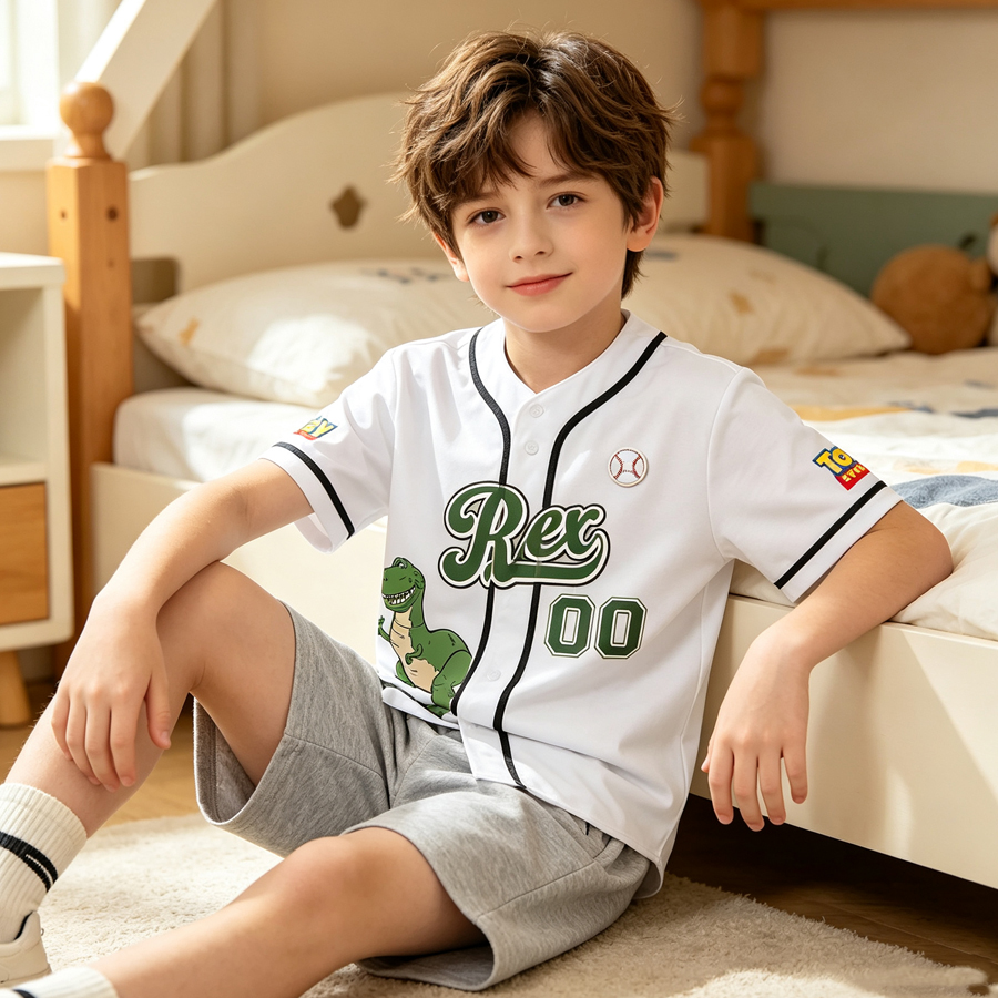 AOP DOM Youth Real Tape Baseball Cardigan