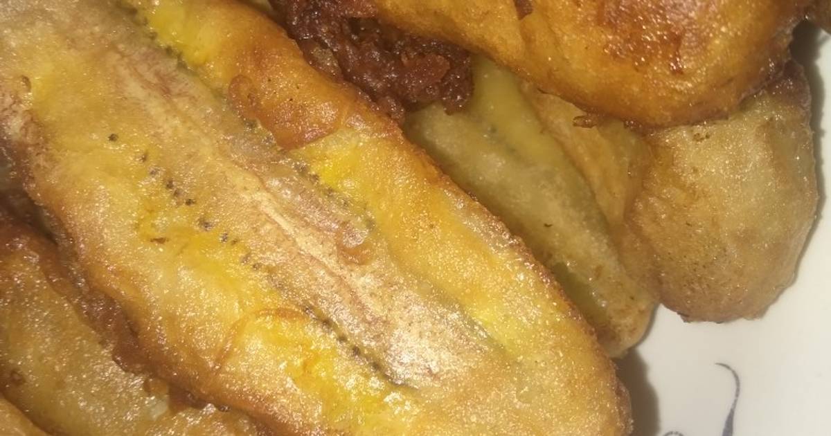 Chuối chiên nhà làm