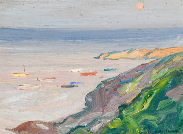 Sun on Narrow Cove Ogunquit circa 1910