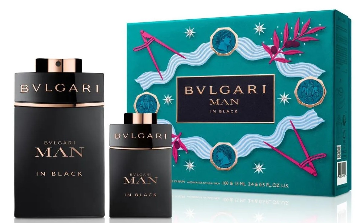 ESTUCHE BVLGARY MAN IN BLACK HOMBRE 2PZS 100ML EDP + 15ML EDP