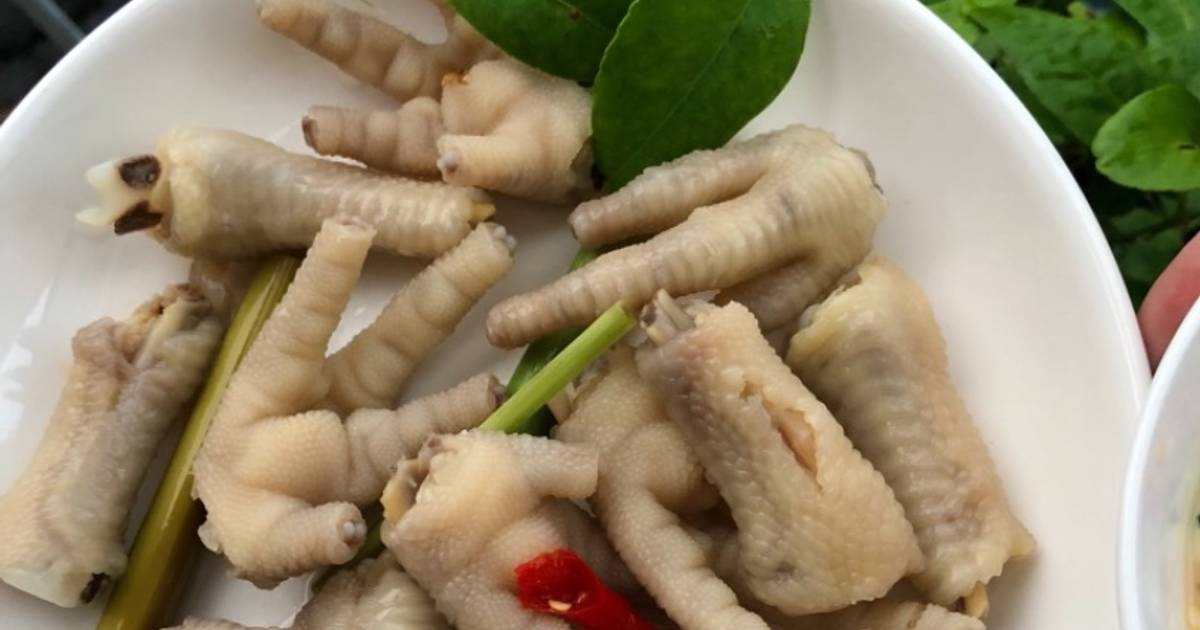 Chân gà ngâm xả tắc😃