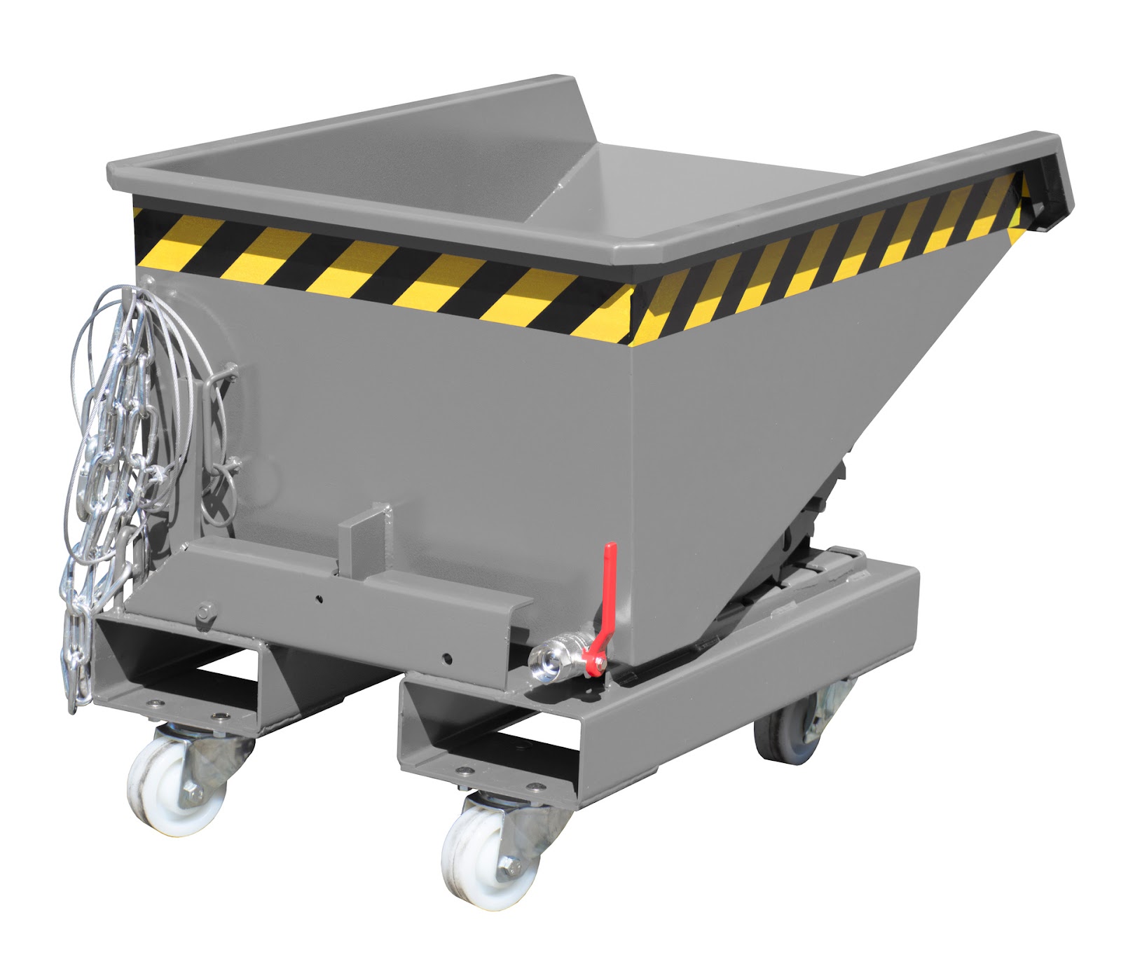 Spaander-kiepcontainer EXPO-E 150, gelakt, Muisgrijs