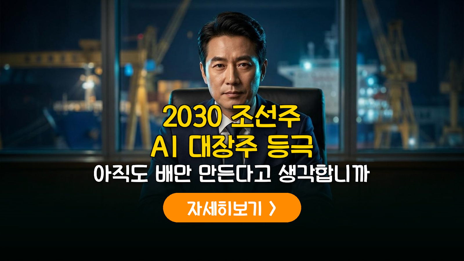 AI 조선주 2030 수혜 종목 및 실전 투자 전략