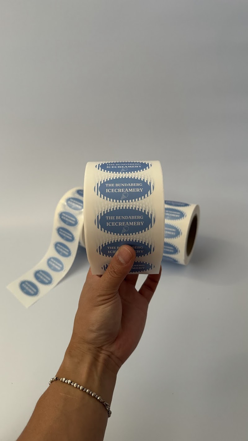 Labels on Rolls — Sticky Sitch Melbourne