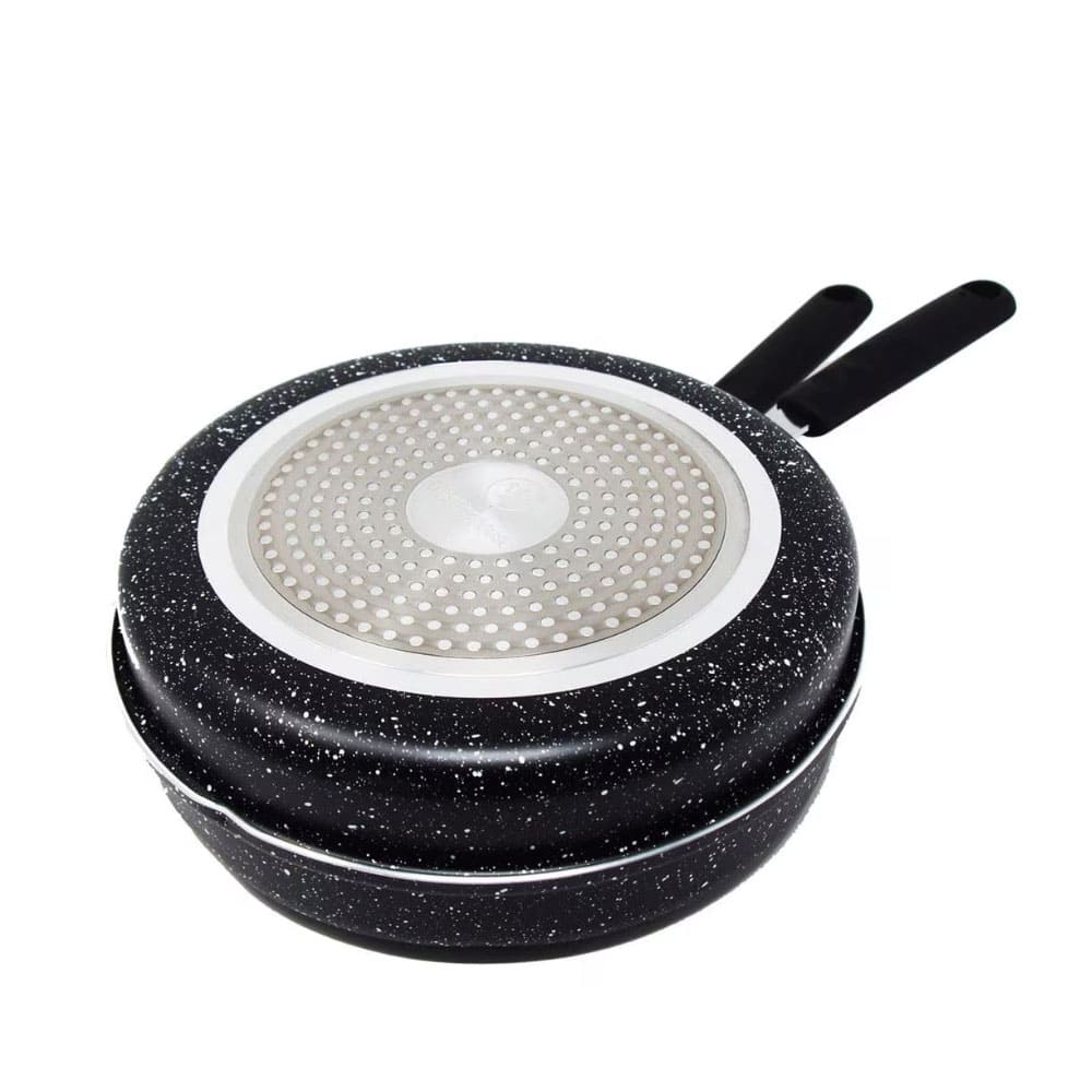 Sartén antiadherente de mármol para tortilla española Westinghouse™ color negro