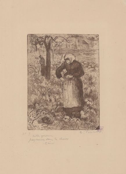 Paysanne dans les choux 1885