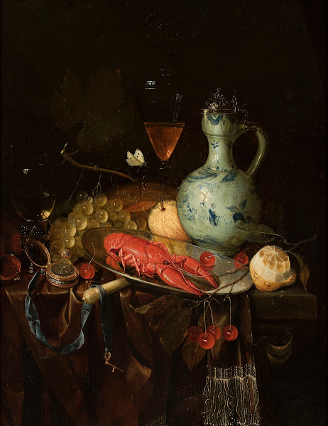 Still life with a watch c 1663 1664
