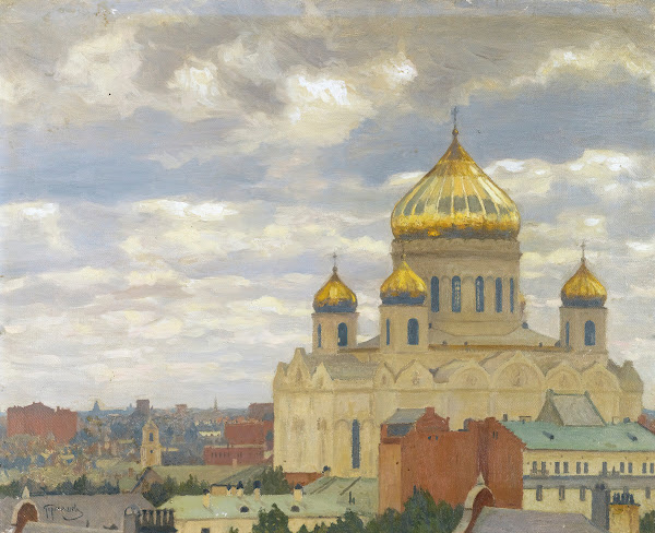 View Of Cathedral Of Christ The Saviour Moscow