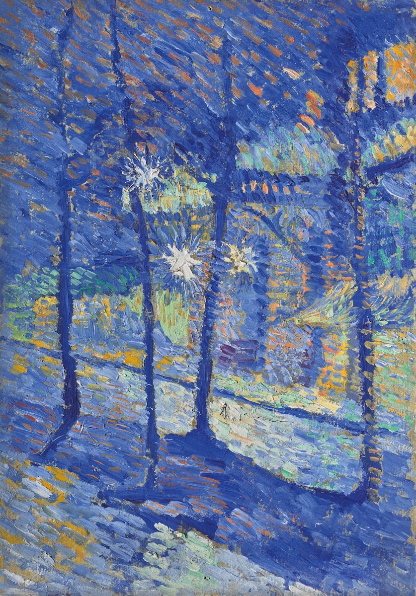 Paysage nocturne 1888 89