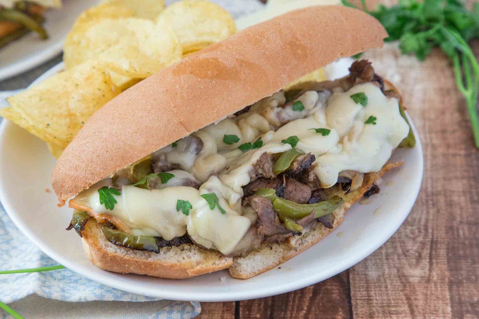 Philly Cheese Steak Sandwiches