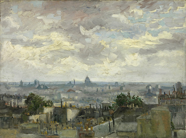 View of Paris 1886