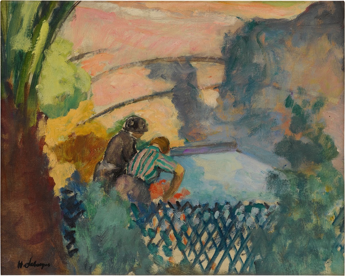 Deux femmes au lavoir
