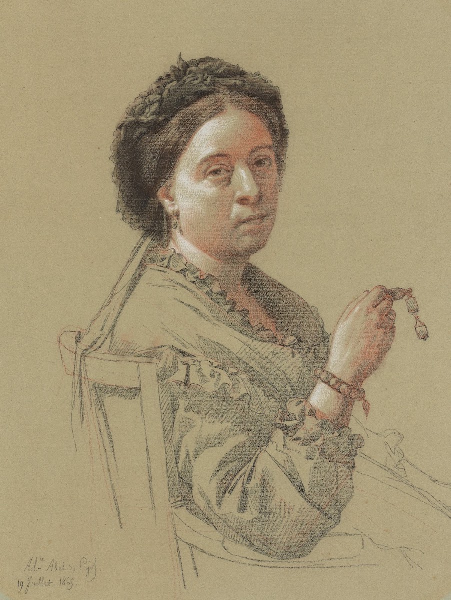 Portrait Of A Woman 1865