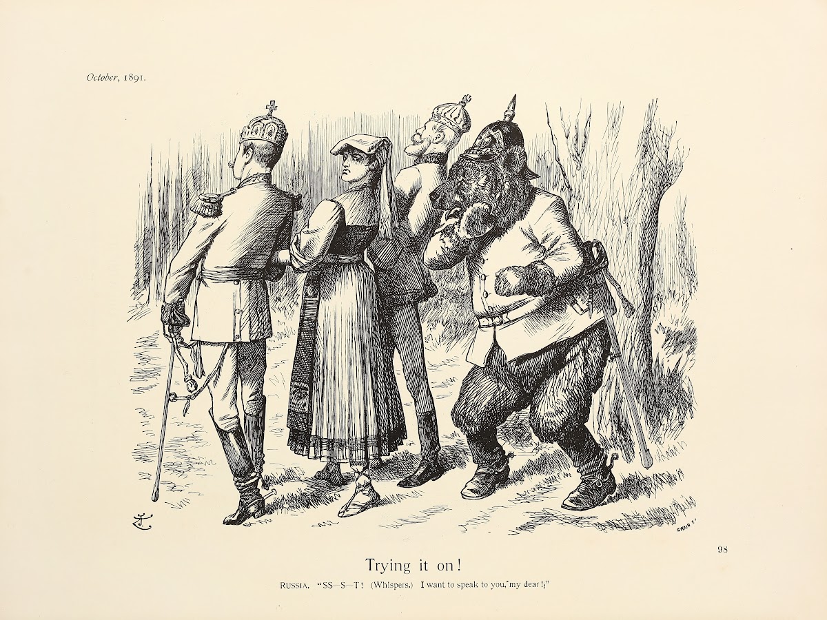 Trying it on 1891