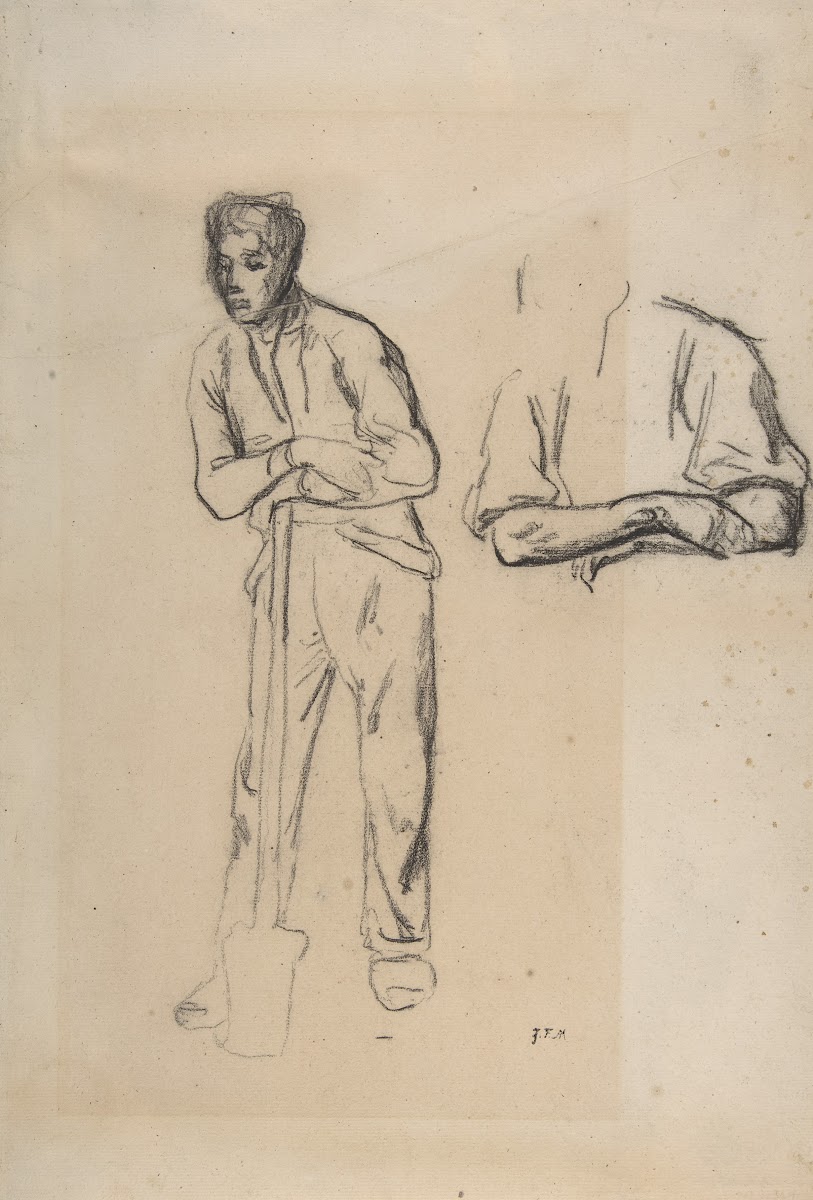 Man with a Spade ca 185558