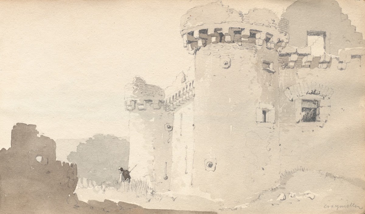 Sketchbook Ruined Castle 1814