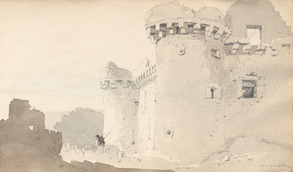 Sketchbook Ruined Castle 1814
