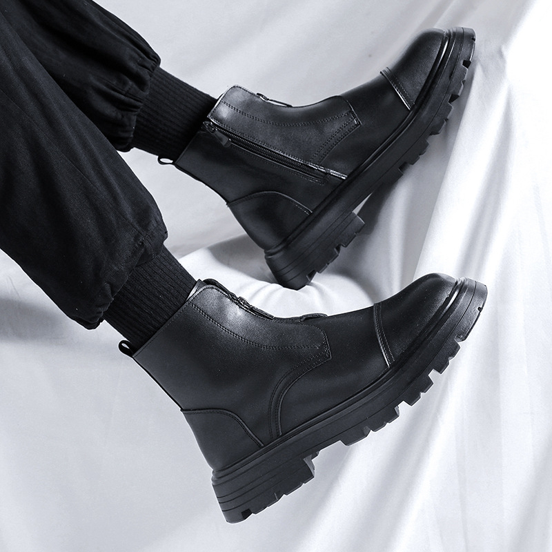Modische Herren-Chelsea-Stiefeletten 51385-R