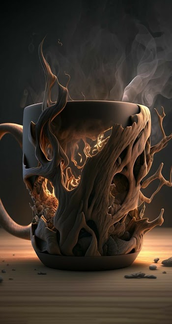 Wooden Mug Picture