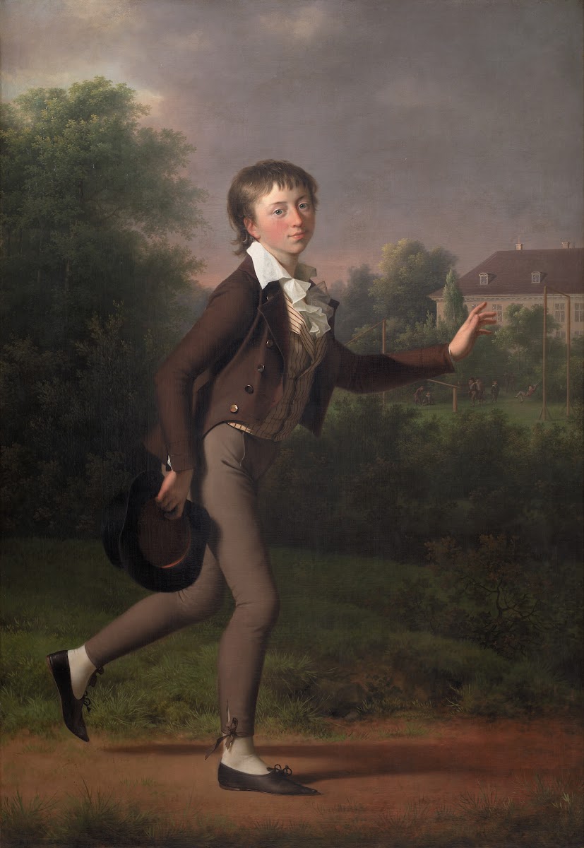 A Running Boy Marcus Holst von Schmidten 1802