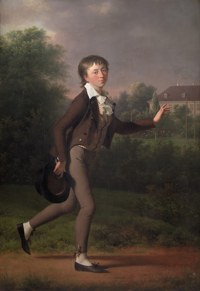 A Running Boy Marcus Holst von Schmidten 1802