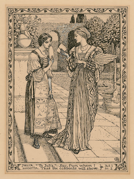 Julia To Julia Say from whom Lucetta That the contents will show act 1 sc 2 C