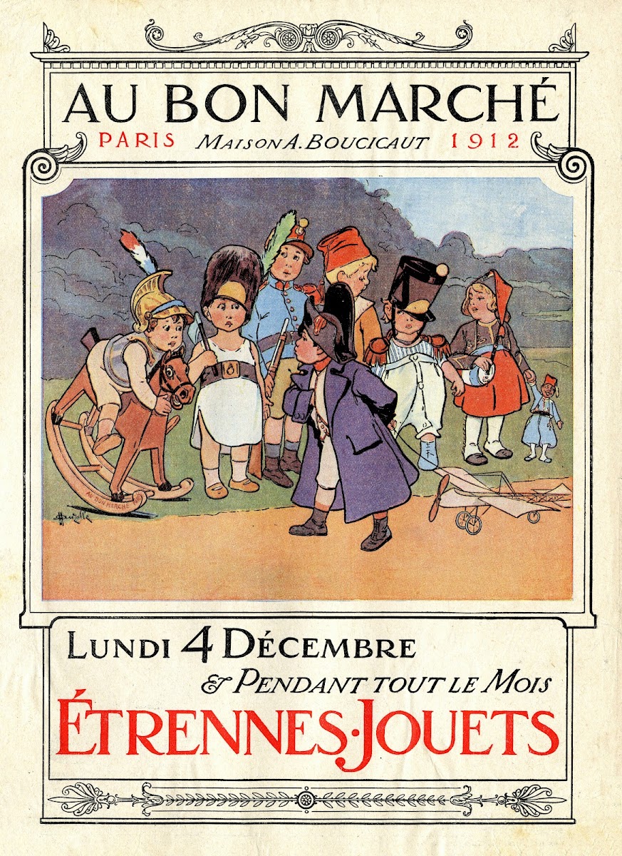 Au Bon Marché  Etrennes jouets 1912
