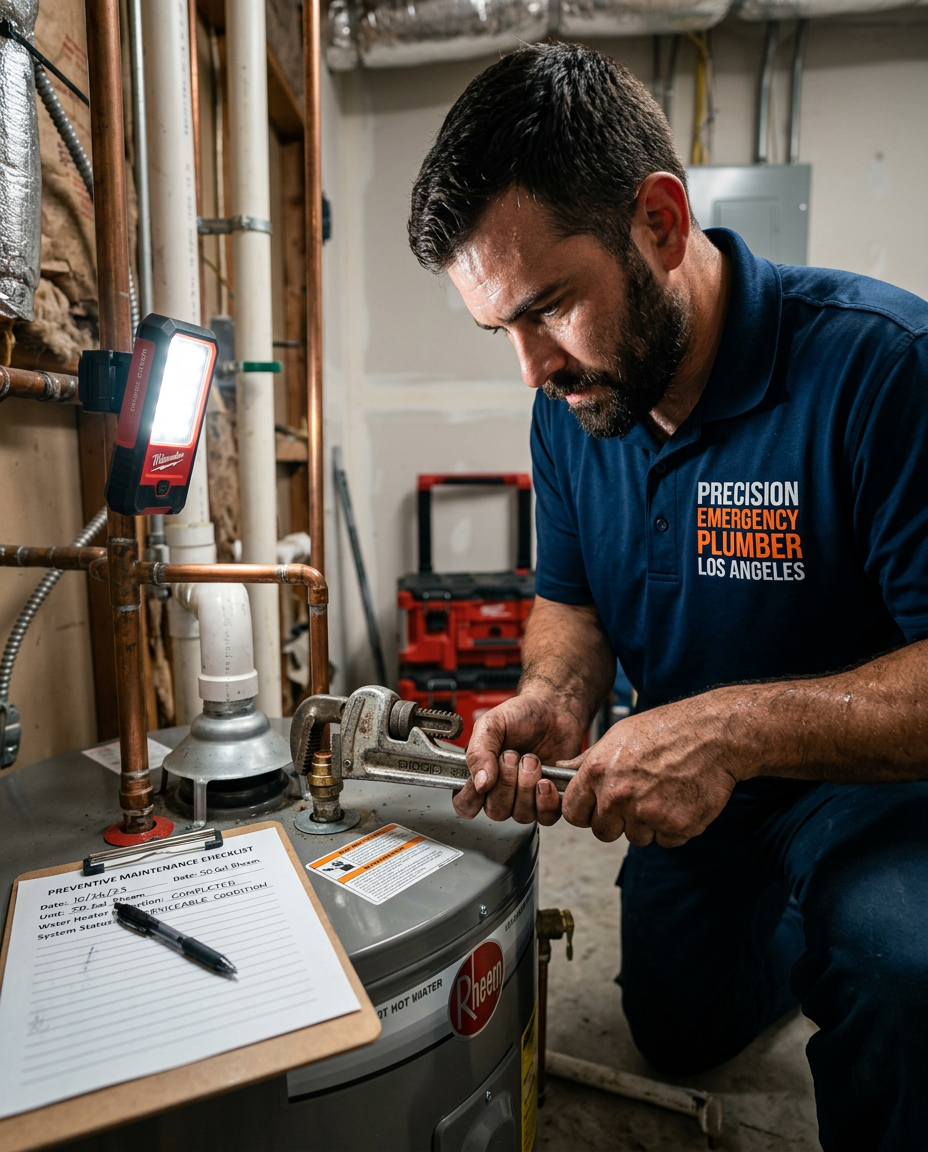 How much does it cost to install a water heater in Los Angeles?