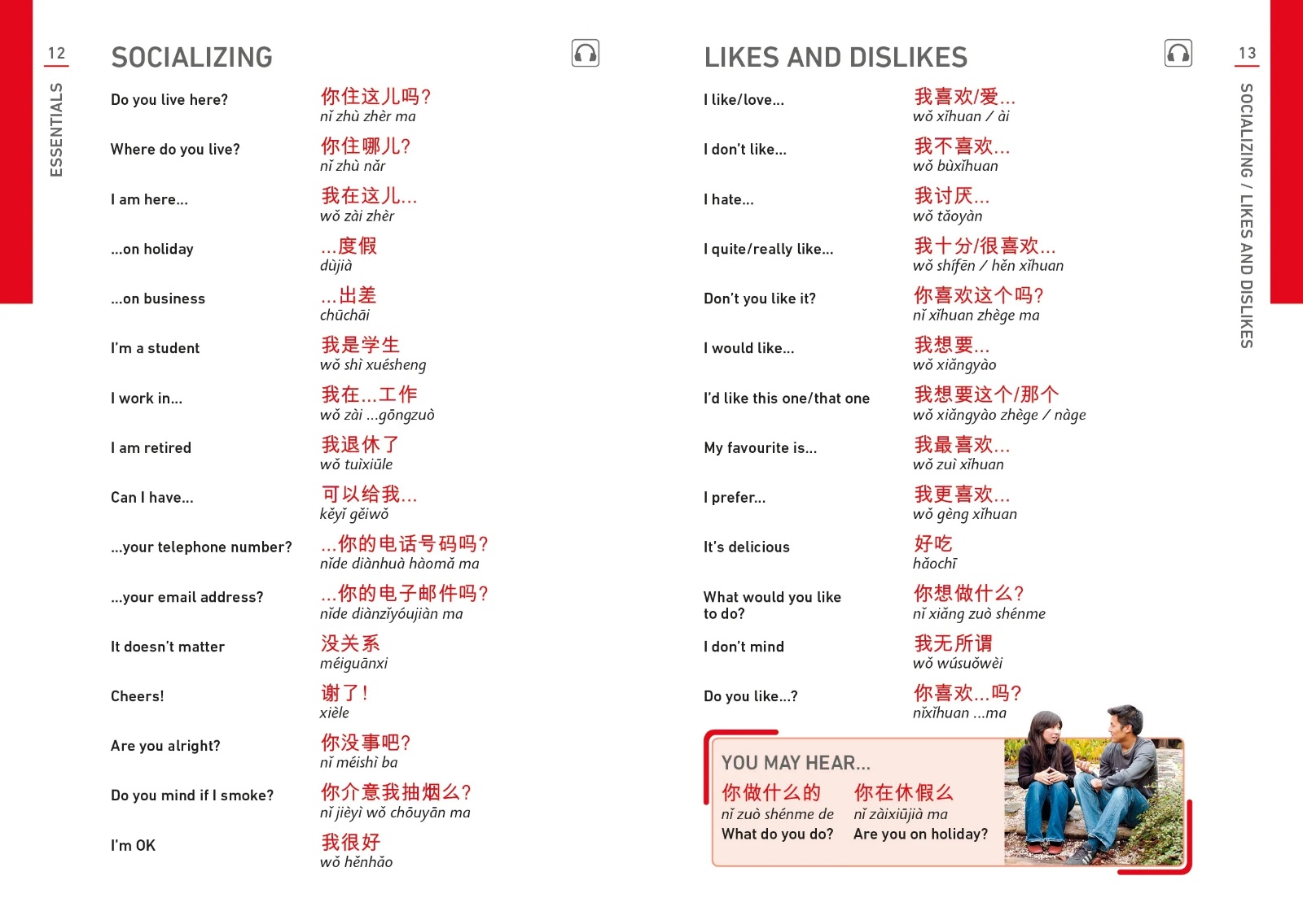 Mandarin Chinese Phrase Book - thumbnail 2