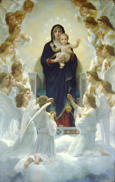 The Virgin With Angels 1900