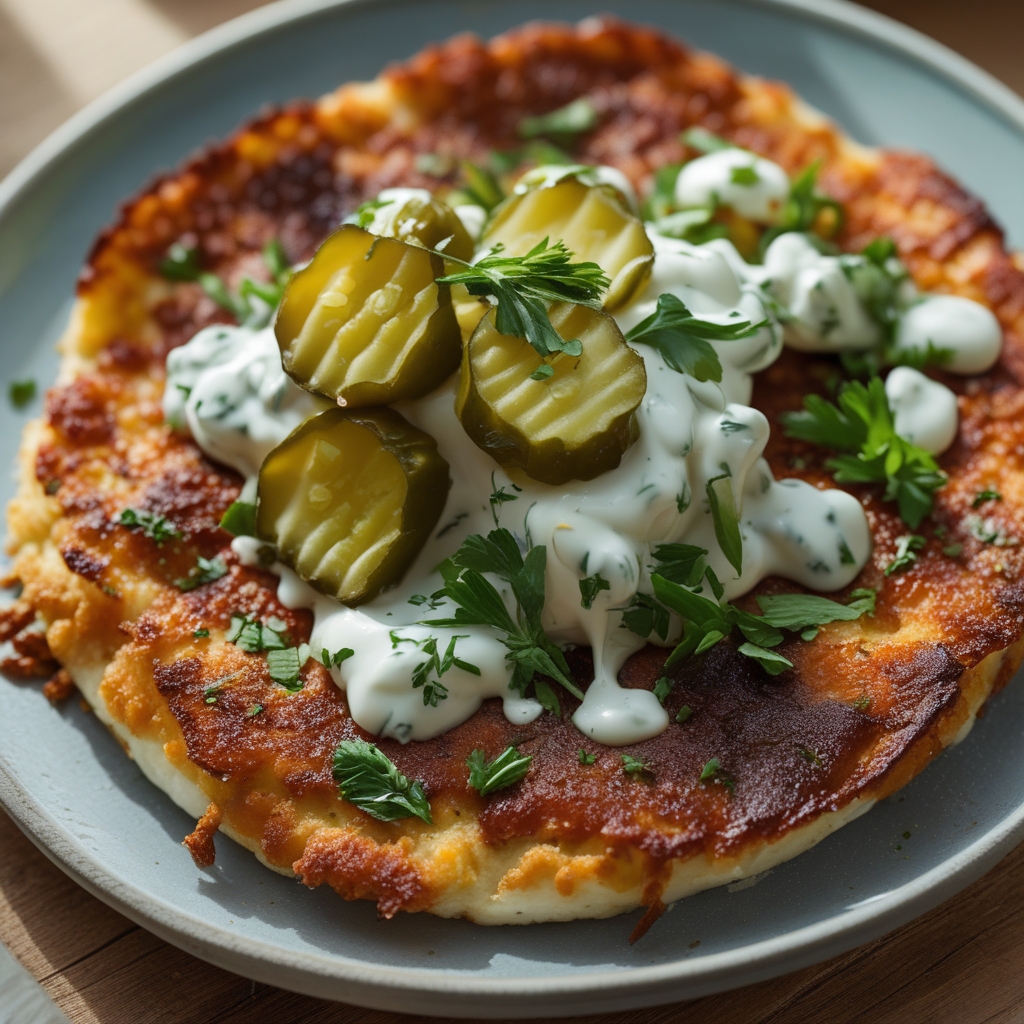 Healthy Dill Pickle Cottage Cheese Ranch Recipe - Easy & Homemade Snack finished