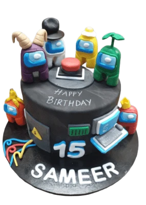 Among Us Birthday Cake CB-NC527