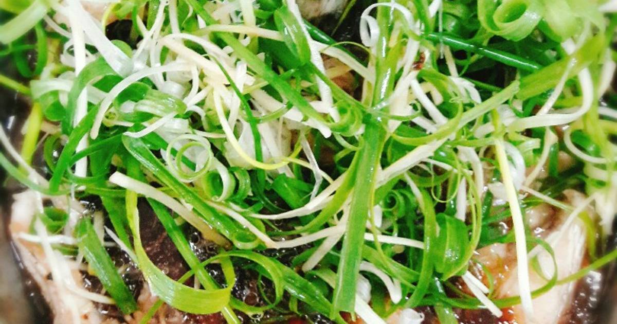 Cá chẽm hấp hành