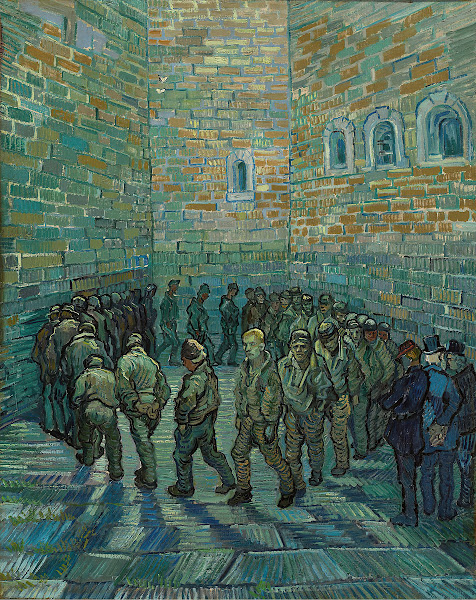 The Prison Courtyard 1890