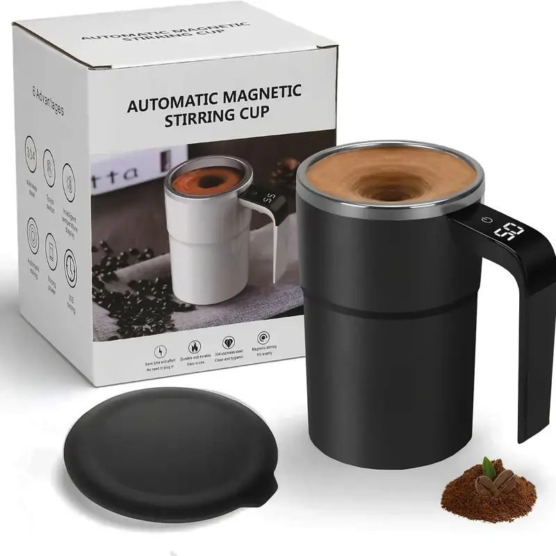 Electric Mixing Cup, 380 ml, Stainless Steel