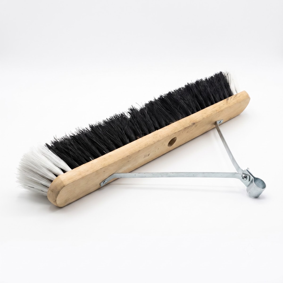 60CM (75MM) BLACK COCO / WHITE PET ENDS + METAL STAY photo 2