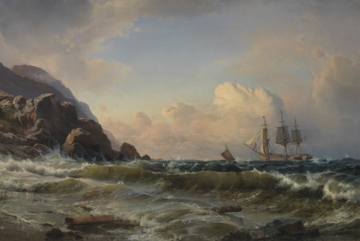 A Norwegian Coastline 1867   1873