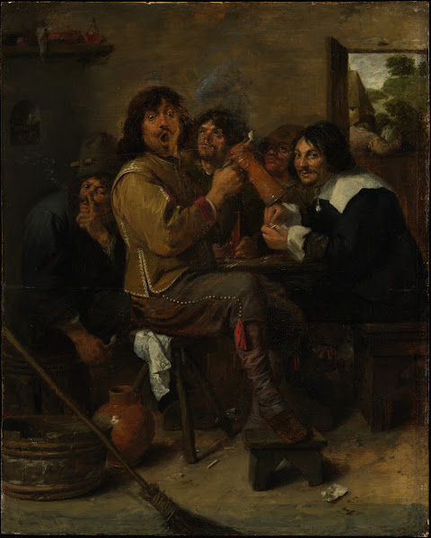 The Smokers ca 1636