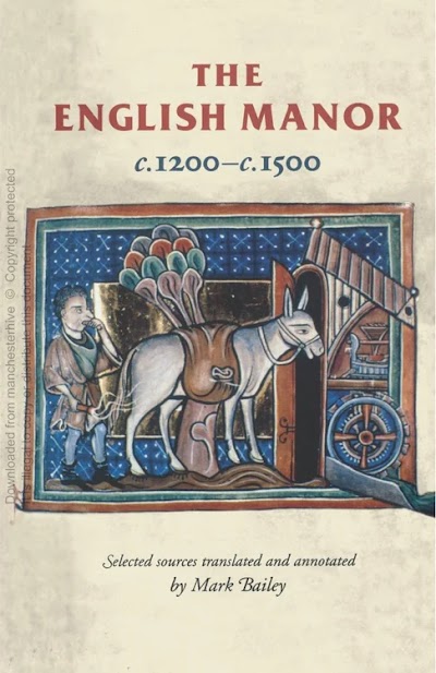 English Manor C.1200 to C.1500, The