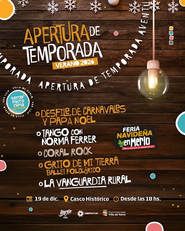 Apertura de Temporada Verano 2026 🌞