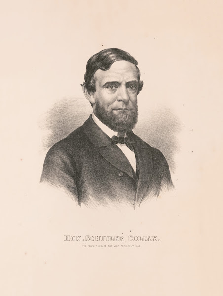 Hon Schuyler Colfax The peoples choice for vice president 1868 1868